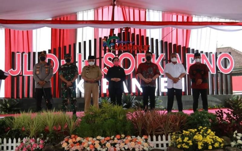 Ketua DPR RI Resmikan Jl.Dr.Ir Soekarno Kepanjen