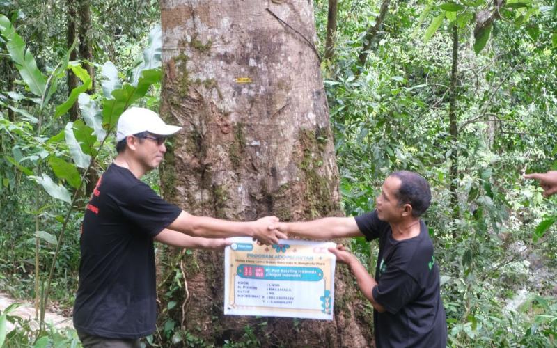 Bupati Bengkulu Utara Wajibkan OPD Asuh Pohon di Hutan Desa Lemo Nakai