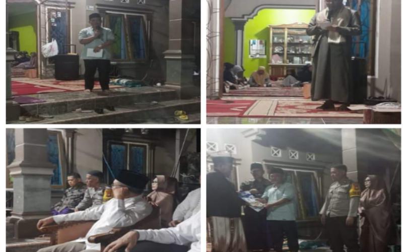 Wujud Kepedulian, Bhabinkamtibmas Polsek Gading Cempaka Takziah ke Rumah Duka Warga Binaaanya 
