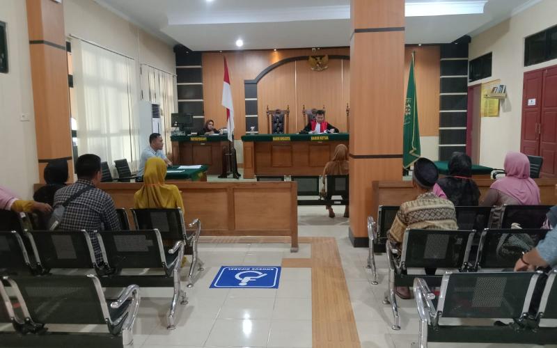 Polsek Seluma Gelar Sidang Tipiring di PN Tais