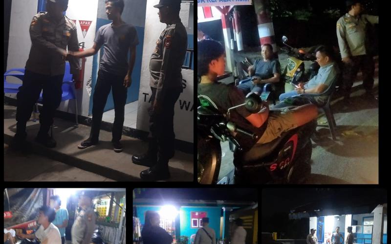 Polsek Kaur Selatan, Giat Patroli KRYD Dalam Rangka Pengawasan Kamtibmas