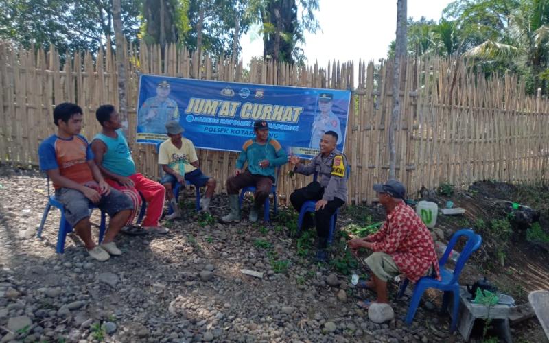 Polsek Kotapadang Melaksanakan Kegiatan Jumat Curhat