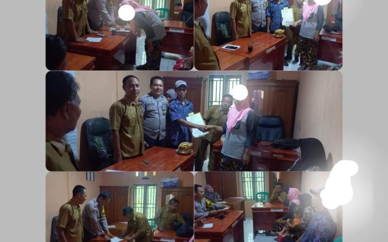 Bhabinkamtibmas Gelar Problem Solving Bantu Warga