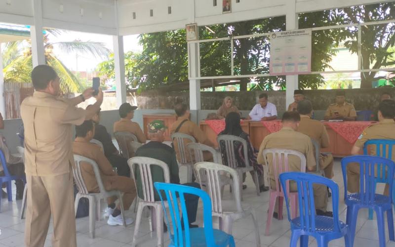 Polsek Seluma Hadiri Rapat Koordinasi Terkait Hibah Lahan Oftake Pembangunan Spam Regional Kobema 