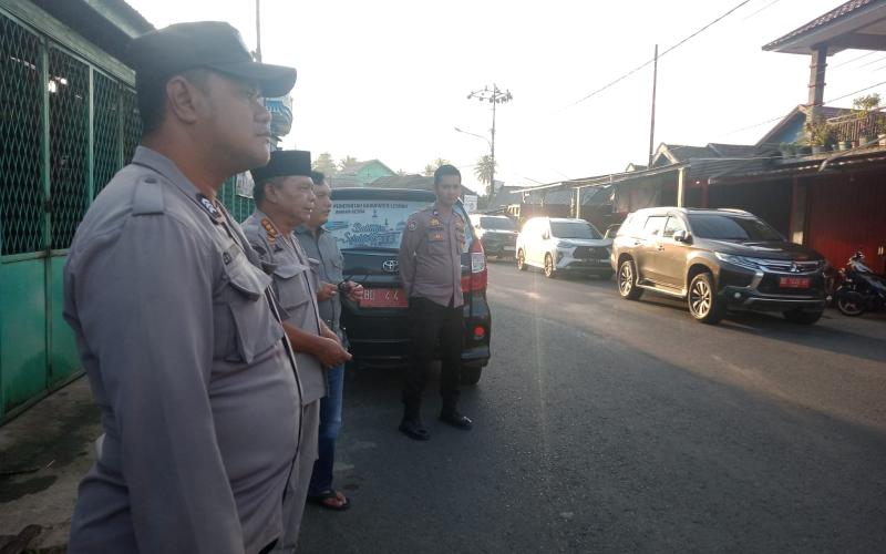 Kegiatan Pengamanan Salat Iduladha oleh Polsek Lebong Tengah