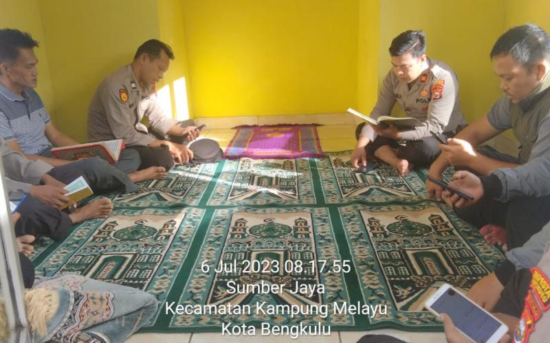 Tingkatkan Keimanan dan Ketaqwaan Anggota, KSKP Pulau Baai Gelar Binrohtal