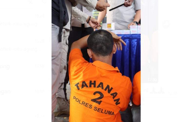Digeledah, Warga Seluma Simpan Ganja di Dalam Lemari