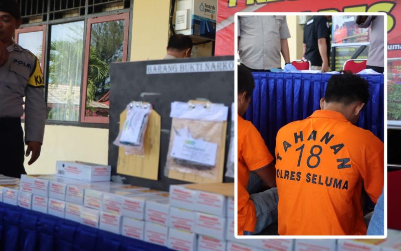 Beli 5000 Butir Pil Samcodin COD, Warga Seluma Diamankan Polisi