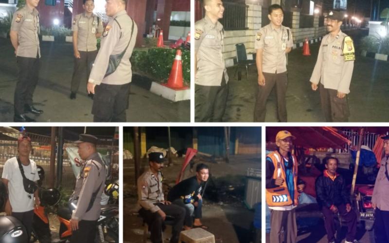 Polsek Ratu Samban Patroli Keliling, Jaga Situasi Kamtibmas  