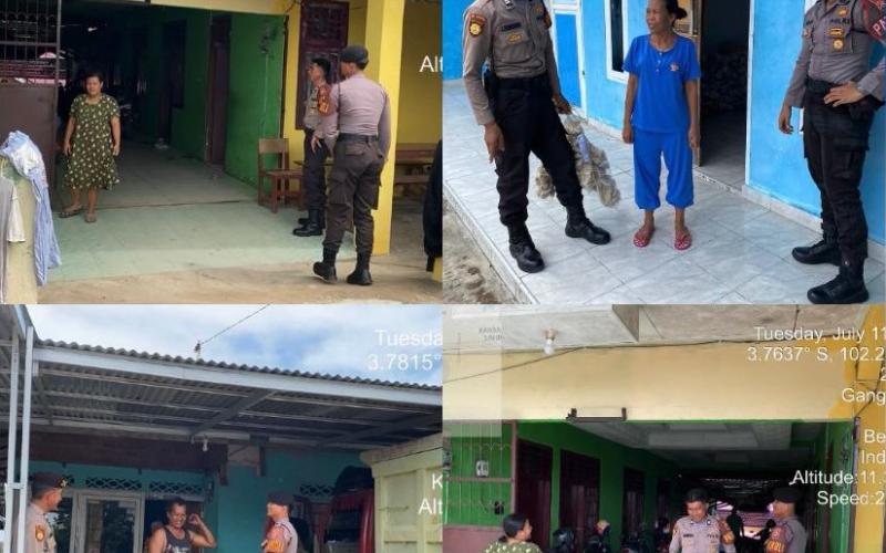 Siang Hari, Sat Samapta Polresta Bengkulu Patroli Mobiling di Seputaran Kota Bengkulu