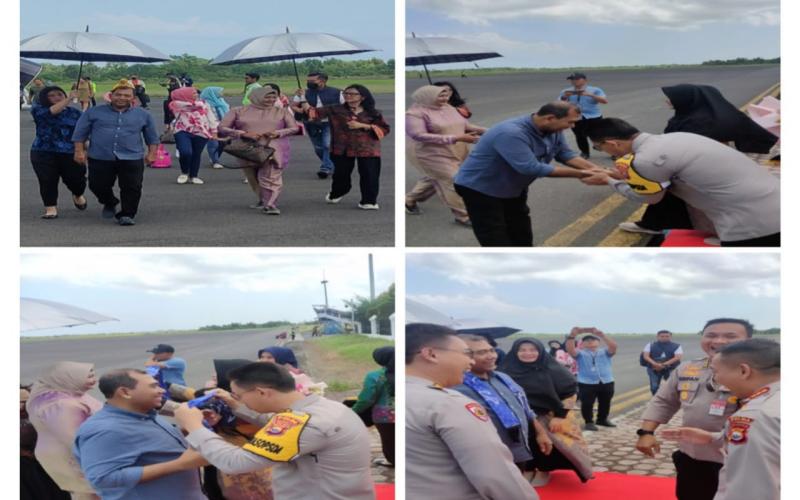 Wakapolda Bengkulu yang Baru Tiba di Bengkulu