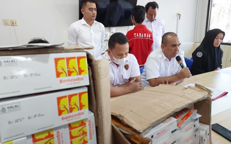 Miliki 18000 Pil Samcodin, Residivis Warga Kota Bengkulu Ditangkap Ditresnarkoba Polda Bengkulu