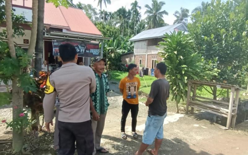 Bhabinkamtibmas Polsek Seginim Sambang DDS Imbau Kamtibmas kepada Warga Binaannya