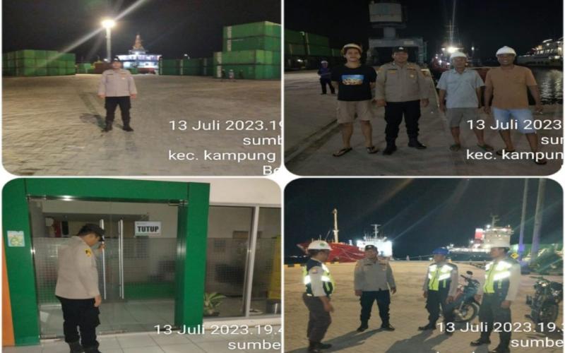 Patroli Malam, Polsek KSKP Pulau Baai Sasar Objek Vital dan Pemukiman Penduduk