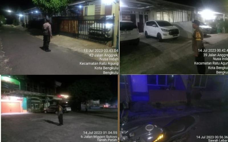 Antisipasi Gangguan Kamtibmas, Polsek Ratu Agung Patroli Rutin