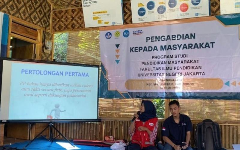 Siap Hadapi Bencana, Masyarakat Desa Sirnajaya Mengikuti Pelatihan Kesiagaan Kebencanaan