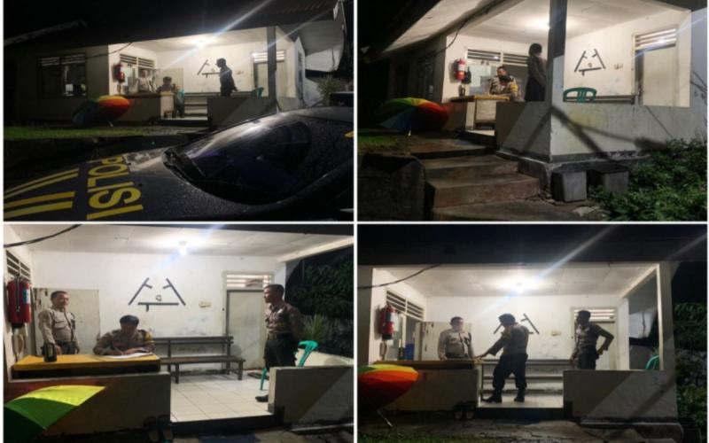 Ciptakan Situasi Kamtibmas, Polsek Muara Bangkahulu Patroli Malam