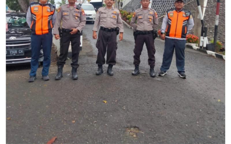 Berikan Rasa Aman, Polresta Bengkulu Lakukan Pengamanan Upacara Hari Adhiyaksa