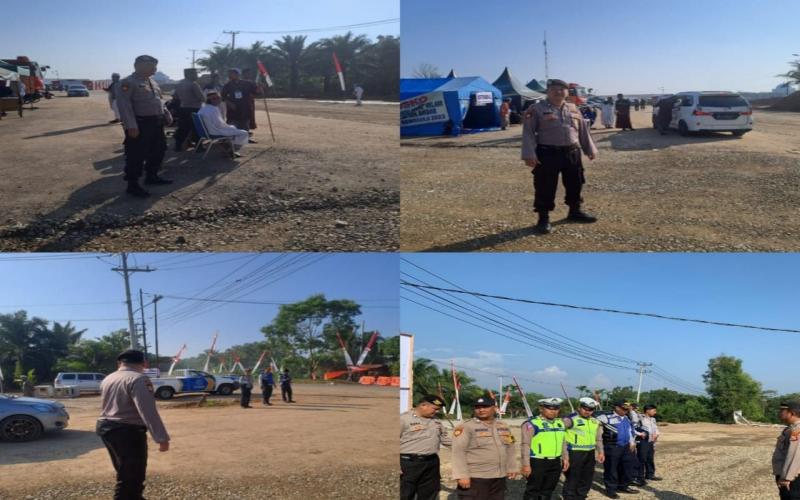 Tabligh Akbar di Masjid Merah Putih, Polresta Bengkulu Turunkan Personel Lakukan Pengamanan