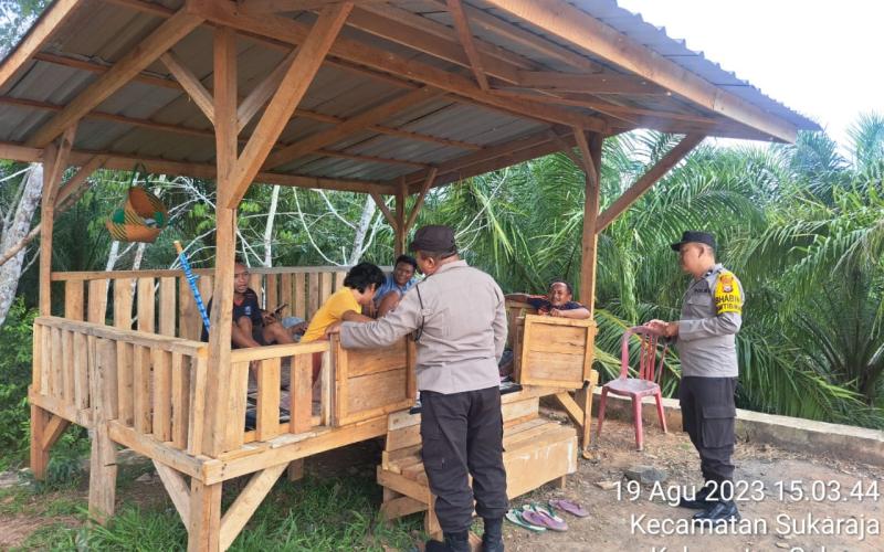 Antisipasi 3C, Polsek Sukaraja Patroli KRYD dan Patroli Sambang di Wilayah Hukum 