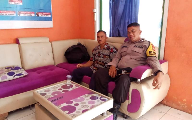 Sambangi Perangkat Desa Demi Masyarakat yang Aman dan Harmonis
