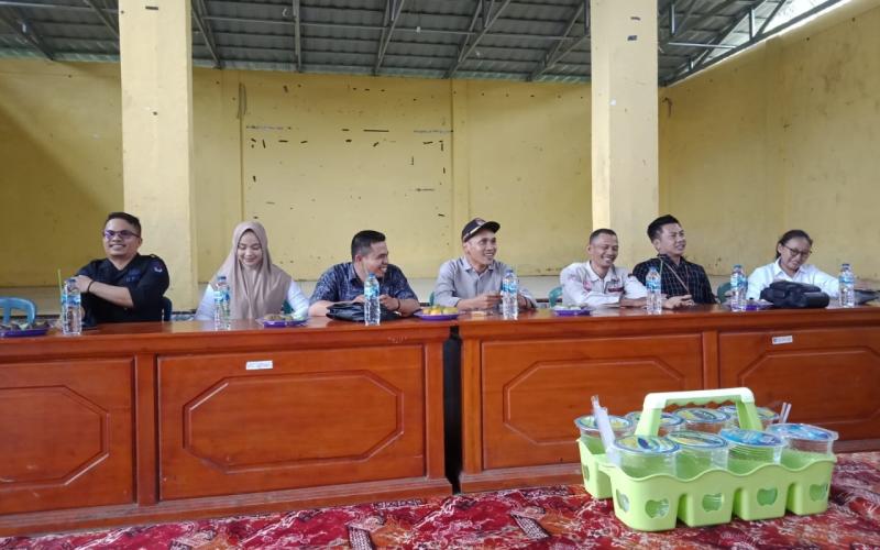 Polsek Giri Mulya Menghadiri Giat Sosialisasi Cek DPT Online di Desa Rena Jaya
