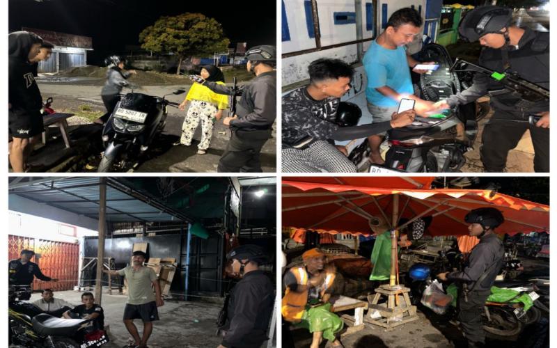 Cipta Kondisi Kamtibmas yang Aman, Polresta Bengkulu Patroli Mobiling 