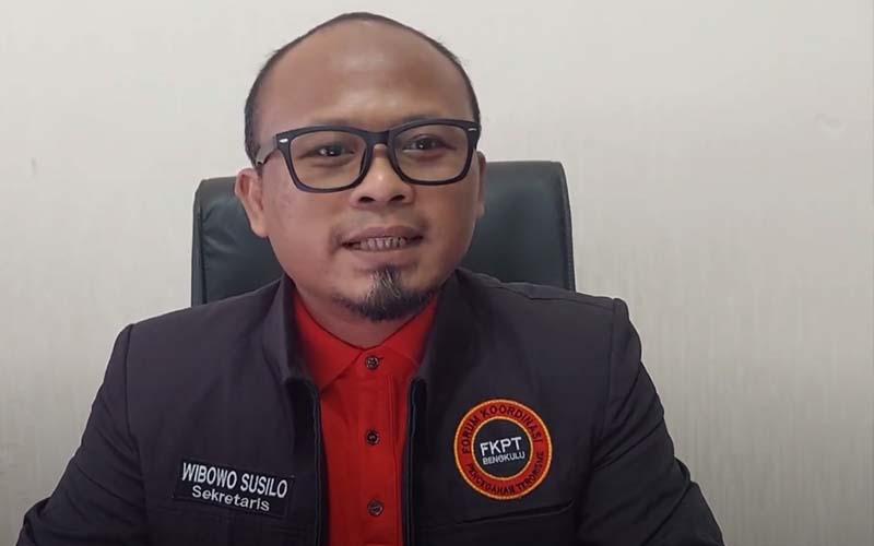 Wibowo Susilo (Sekretaris Forum Komunikasi Pencegahan Teroris/FKPT Provinsi Bengkulu, Kamis (14/12/2023)