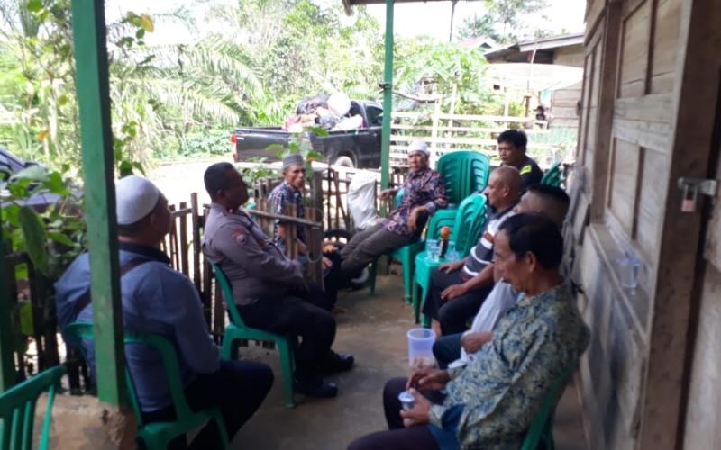 Jumat Curhat Polsek Muara Sahung Serap Aspirasi dan Informasi dari Warga 