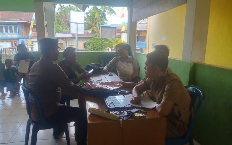 Cipkon Kondusif di Wilkum, Polsek Muara Sahung Patroli KRYD Sampaikan Imbauan Kamtibmas