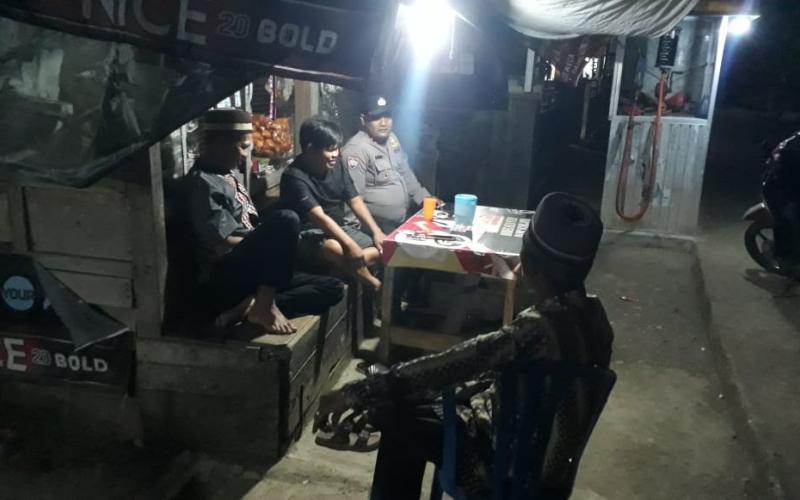 Polsek Muara Sahung Laksanakan Patroli KRYD Antisipasi Kejahatan 3C dan Jaga Keamanan Pemukiman