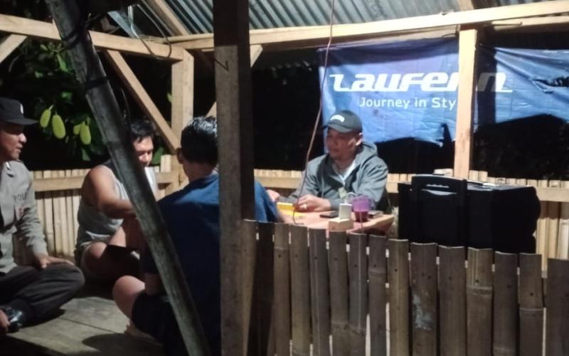 Piket Yanmas Polsek Muara Sahung Laksanakan Patroli KRYD Antisipasi 3C dan Keamanan Pemukiman Penduduk