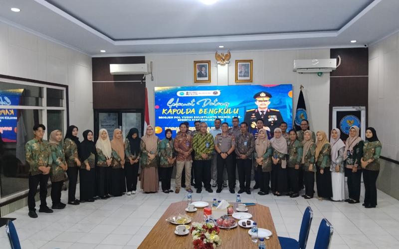 Kunjungi BNNP Bengkulu, Kapolda Bengkulu Tegaskan Komitmen Bersama Perangi Narkoba