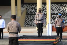 Apel Pagi, Karo Rena Polda Bengkulu Ingatkan Kedisiplinan