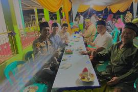 Kapolsek Hadiri Giat Safari Ramadhan di Masjid At Taqwa Desa Lubuk jale