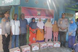 Polda Bengkulu Kembali Salurkan Bantuan Kemanusiaan Bagi Negeri