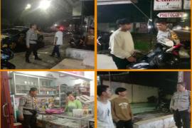 Patroli Dialogis, Polsek Gading Cempaka Sambang Fotocopy Berkah Sampaikan Imbaun Kamtibmas 