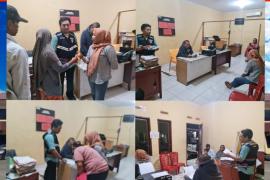 Kakak Adik Bertikai, Bhabinkamtibmas Polsek Muara Bangkahulu Lakukan Mediasi