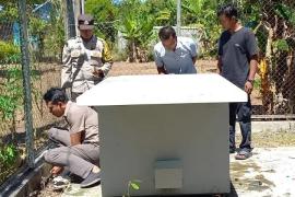 24 Baterai Tower Telkomsel di Mukomuko Dicuri, Polisi Olah TKP