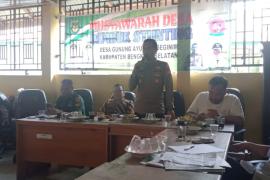 Polsek Seginim Hadiri Kegiatan Mini Lokakarya Stunting Tingkat Desa Gunung Ayu Tahun 2023 