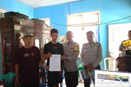 Bhabinkamtibmas Polsek Lebong Utara Mediasi Kasus Pencurian Tabung Gas 3 Kg