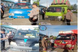 Cegah Gangguan Kamtibmas, Polsek KSKP Pulau Baai Patroli dan Monitoring Keberangkatan dan Kedatangan Kapal