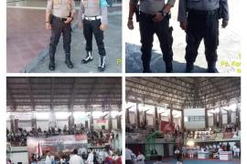 Polsek Ratu Agung Berikan Pengamanan Kegiatan Open Tournament dan Festival KKI Bengkulu ke XII 2023