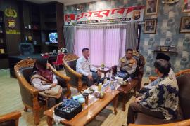 Jalin Sinergitas Dalam Rangka Mewujudkan Pemilu Damai, Kapolres BS Terima Kunjungan KPU BS