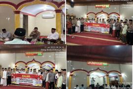 Gelar Subuh Keliling di Masjid Baiturahman Kelurahan Bajak, Kapolresta Bengkulu Sampaiakan Imbaun Kamtibmas