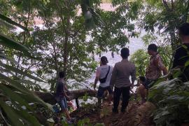 Polsek Talo Bantu Cari Korban Tenggelam di Sungai Talo