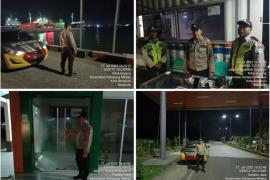 Patroli Malam, Polsek KSKP Pulai Baai Cegah Gangguan Kamtibmas di Wilayah Hukum