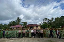 Jelang Pemilu ,TNI-Polri Bersinergi Beri Pelatihan Peningkatan Kapasitas Linmas