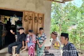 Bhabinkamtibmas Polsek Muara Sahung Sambang DDS di Desa Ulak Lebar 