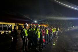 Jamin Kondusifitas Kamtibmas Dimalam Minggu, Polres Bengkulu Selatan Turunkan 58 Personel